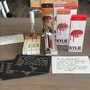 Kylie Jenner lip kit and gloss collection